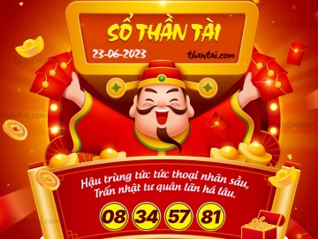 SỔ THẦN TÀI 23/06/2023