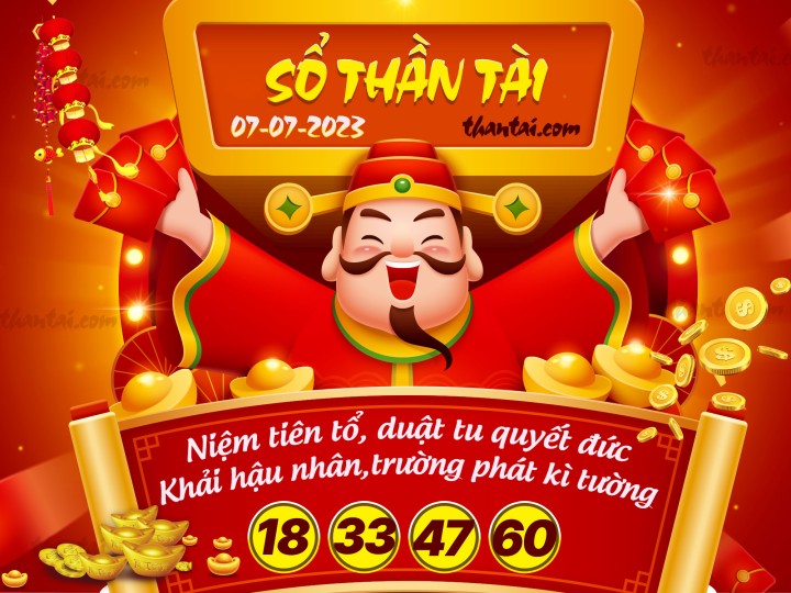 SỔ THẦN TÀI 22/06/2023