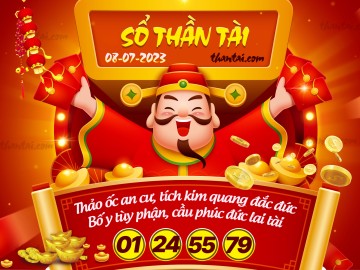 SỔ THẦN TÀI 08/07/2023