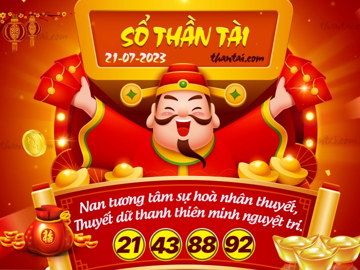 SỔ THẦN TÀI 06/07/2023