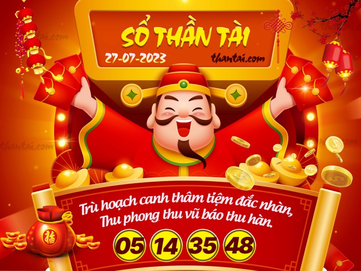 SỔ THẦN TÀI 12/07/2023