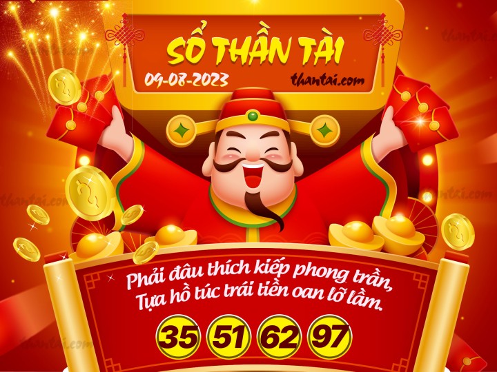 SỔ THẦN TÀI 25/07/2023