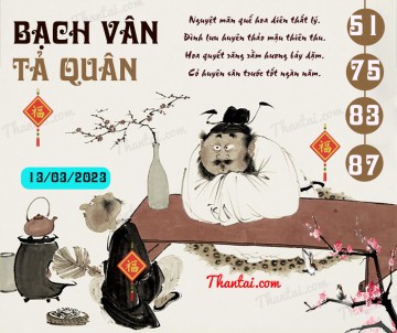 Bạch Vân Tả Quân 13/03/2023