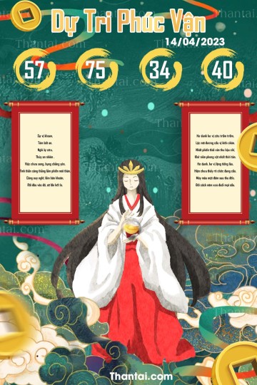 DỰ TRI PHÚC VẬN 14/04/2023
